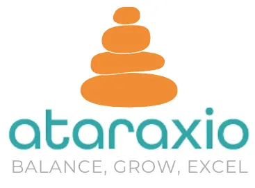 A logo of the company nataraxia.