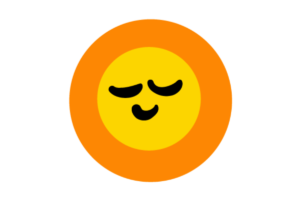 Happy face illustration