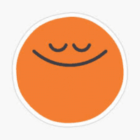 Top meditation apps Headspace Logo - happy face