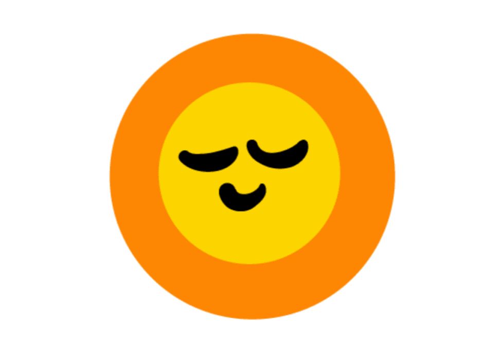 Happy face illustration